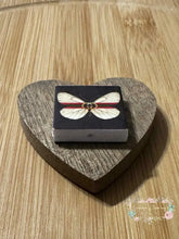 Load image into Gallery viewer, GiGi Butterfly Silicone Square Bead Silicone Focal Bead

