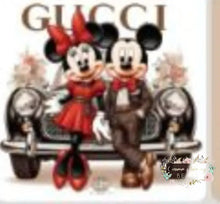 Load image into Gallery viewer, GiGi Mouse Love Square Silicone Focal Bead Silicone Square Bead
