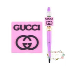 Load image into Gallery viewer, Gigi Pink Square Silicone Focal Bead Beads
