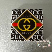 Load image into Gallery viewer, GiGi Square Silicone Focal Bead Silicone Square Bead
