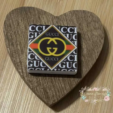 GiGi Square Silicone Focal Bead Silicone Square Bead