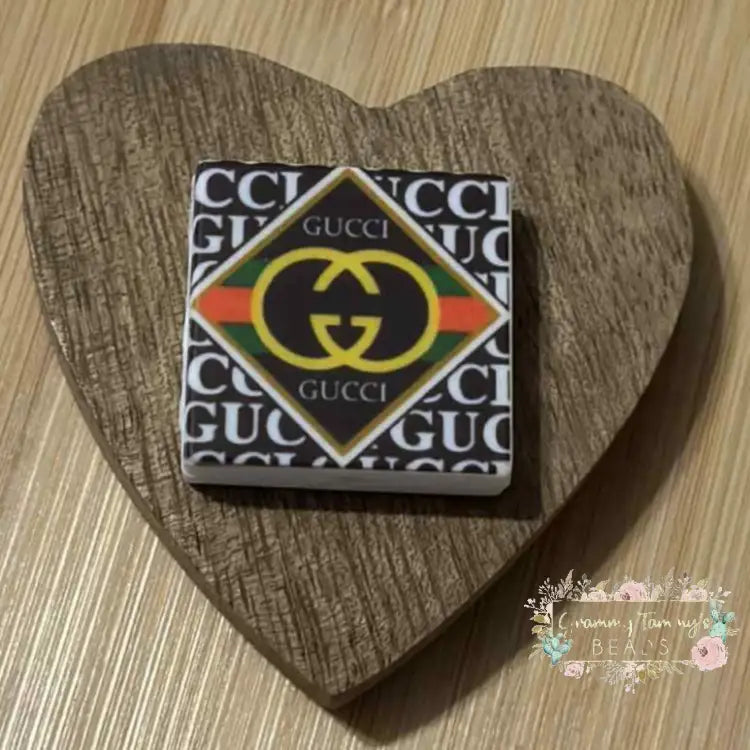 GiGi Square Silicone Focal Bead Silicone Square Bead