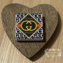 Load image into Gallery viewer, GiGi Square Silicone Focal Bead Silicone Square Bead
