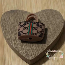 Load image into Gallery viewer, New GIGi Tan Purse - Silicone Focal Bead - 1 Count Silicone Focal Bead
