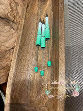 Load image into Gallery viewer, Beadable Pen - Mint Green Ombre Beadable Pen
