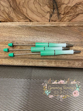 Load image into Gallery viewer, Beadable Pen - Mint Green Ombre Beadable Pen
