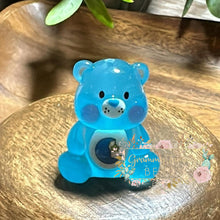 Load image into Gallery viewer, Glow In The Dark Caring Bears - Large Bead 1 Count Blue Beads
