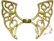 Load image into Gallery viewer, Gold Angel Wing Spacers Angel Spacer
