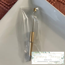 Load image into Gallery viewer, Beadable Pen - Gold Beadable Pen
