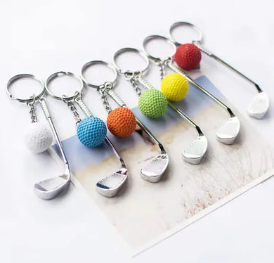 Golfing Keychain golfing keychain