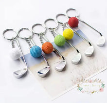 Load image into Gallery viewer, Golfing Keychain golfing keychain
