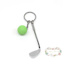Load image into Gallery viewer, Golfing Keychain Green golfing keychain
