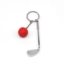 Load image into Gallery viewer, Golfing Keychain Red golfing keychain
