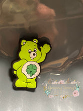 Load image into Gallery viewer, Good Luck Bear Silicone Bead Focal
