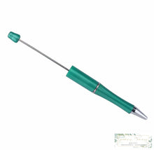 Load image into Gallery viewer, Green Beadable Pen 1-Count
