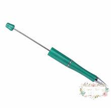 Load image into Gallery viewer, Green Beadable Pen 1-Count
