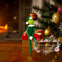 Load image into Gallery viewer, Grinch On The Shelf Christmas Decor
