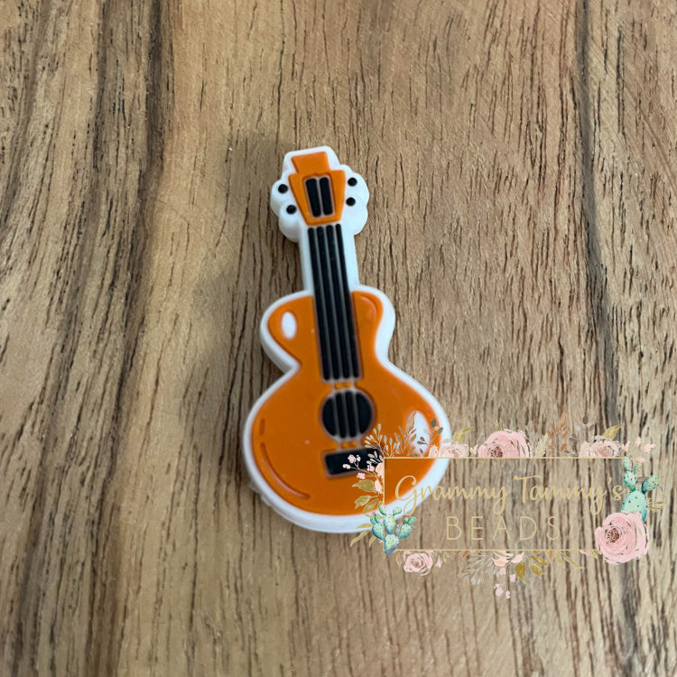 Guitar - Silicone Focal Bead