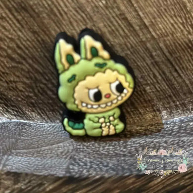 Green Labubu Silicone Focal Bead Silicone Focal Bead