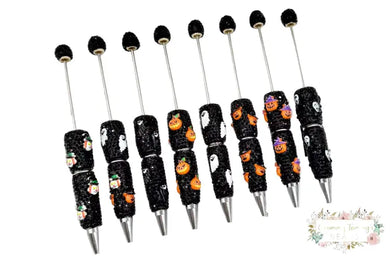 Halloween Series Full Diamond Beaded Pen Different Designs Available Pens