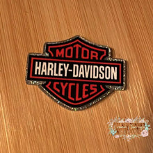 Load image into Gallery viewer, Harley - Silver Glitter Flatback Glitter Flatback
