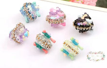 Load image into Gallery viewer, Heart Shaped Bead With Angel &amp; Rhinestones Beads
