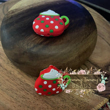 Load image into Gallery viewer, Hot Chocolate Silicone Focal Bead Beads
