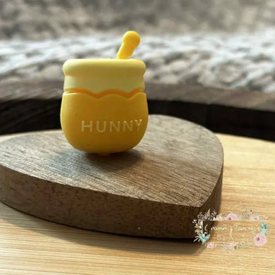 3D Hunny Pot - Silicone Focal Bead Silicone Focal Bead