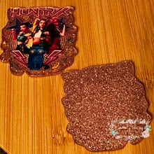 Load image into Gallery viewer, Hunter - Pink Glitter Flatback Glitter Flatback
