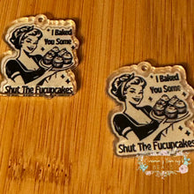 Load image into Gallery viewer, I Baked - Acrylic Flatback with Hole Acrylic Flatback
