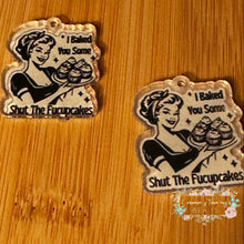 Load image into Gallery viewer, I Baked - Acrylic Flatback with Hole Acrylic Flatback
