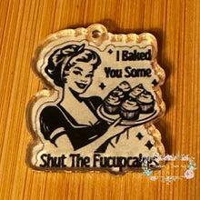 Load image into Gallery viewer, I Baked - Acrylic Flatback with Hole Acrylic Flatback
