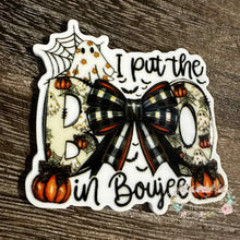 Load image into Gallery viewer, I Put The Boo in Boujee Flatback Acrylic Flatback
