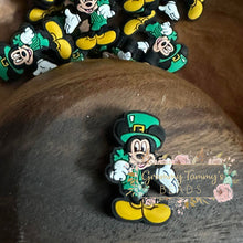 Load image into Gallery viewer, Irish Boy Mouse Silicone Focal Bead Beads
