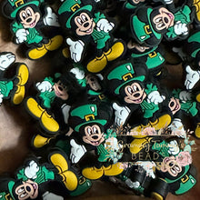 Load image into Gallery viewer, Irish Boy Mouse Silicone Focal Bead Beads
