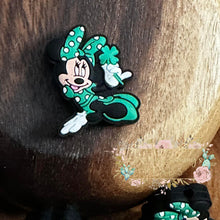 Load image into Gallery viewer, Irish Girl Mouse Silicone Focal Bead Beads
