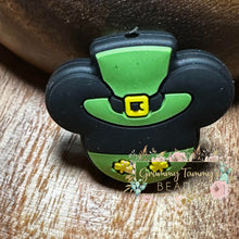 Load image into Gallery viewer, Irish Mouse Silicone Focal Bead Beads
