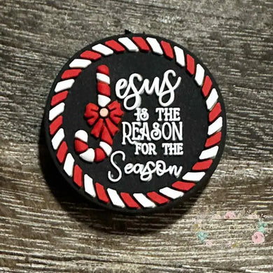Jesus is the Reason - Silicone Focal Bead Silicone Focal Bead