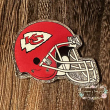 Load image into Gallery viewer, Kansas City Cheifs Glitter Flatback Glitter Flatback
