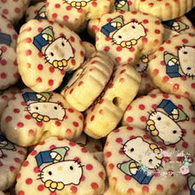 Load image into Gallery viewer, Kitty Acrylic Hearts - Assorted Colors Available - 1 Count Acrylic Heart Beads
