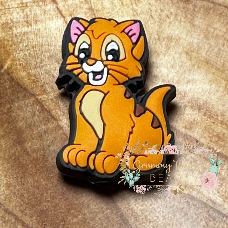 Kitty Cat Silicone Focal Bead Beads