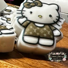 Load image into Gallery viewer, Kitty Love Brown - Silicone Focal Bead Silicone Focal Bead
