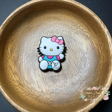 Load image into Gallery viewer, Love Kitty Silicone Focal Bead
