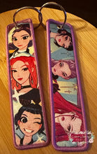 Load image into Gallery viewer, KPOP Demon Hunter Keytag – Anime Embroidered Keyring #3 Hunter Keychains
