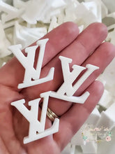 Load image into Gallery viewer, Love Silicone Focal Bead - White
