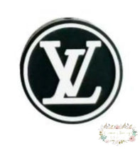 Load image into Gallery viewer, Love Black &amp; White Round Silicone Focal Bead Beads

