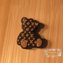 Load image into Gallery viewer, L0Ve Brown Teddy Bear Silicone Focal Bead Silicone Focal Bead
