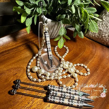 Load image into Gallery viewer, Love Beadable Pen - Argile Black &amp; Tan

