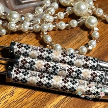 Load image into Gallery viewer, Love Beadable Pen - Argile Black &amp; Tan
