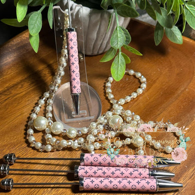 Love Beadable Pen - Pink